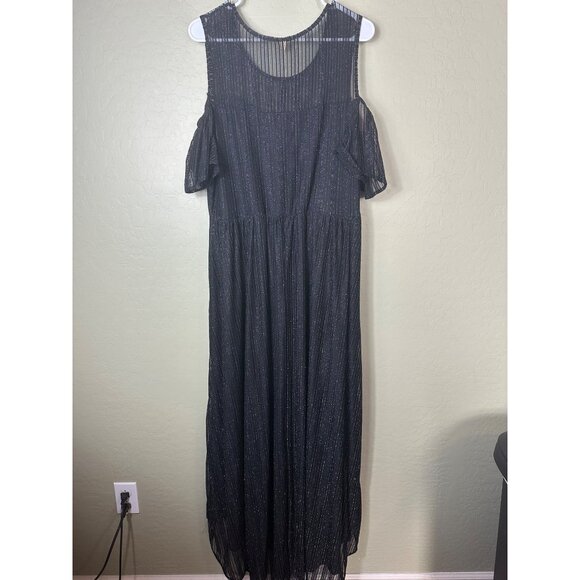 3X Sparkly Formal Dress Maxi Long Cocktail Mother of Bride Outfit Evening - Picture 2 of 4